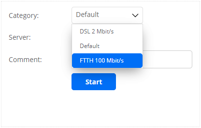 Configuring Speedtest — Routing Active Testing documentation documentation