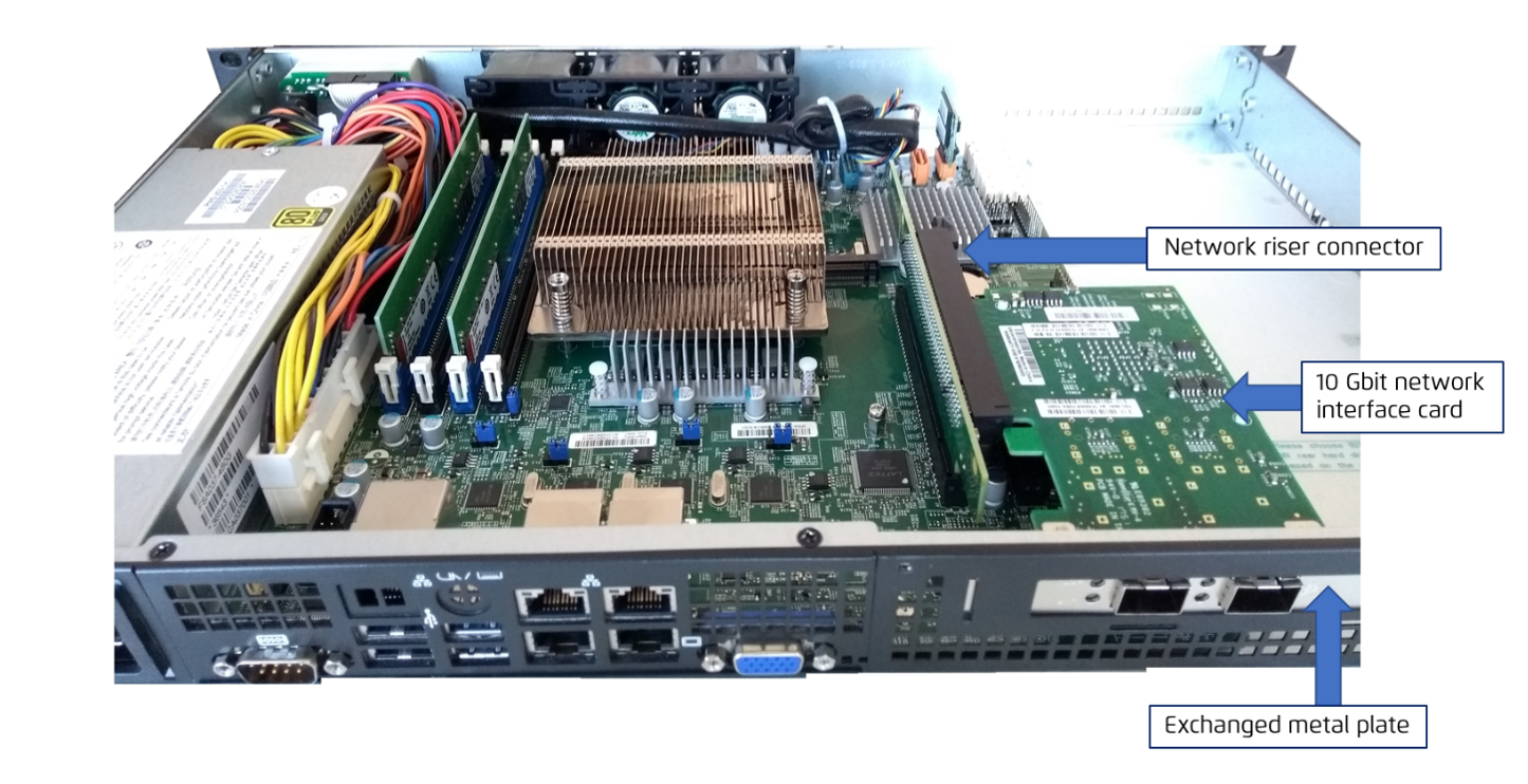Pipe Routing Test Riser Installing Test Agent Appliance on a Supermicro hardware server ...