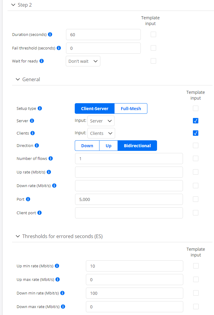 Creating templates — Routing Active Testing documentation documentation